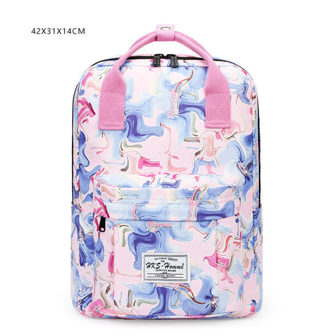 Printed Backpack For Women Computer Backpack For Men