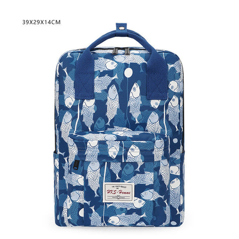 Printed Backpack For Women Computer Backpack For Men