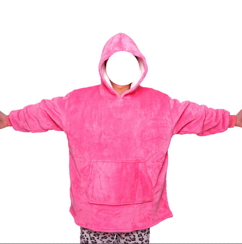 Lazy Pullover Nightgown TV Blanket Hooded Warm Cold-proof Pajamas