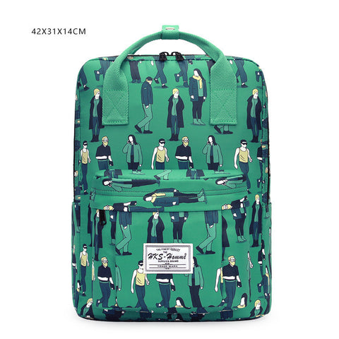 Printed Backpack For Women Computer Backpack For Men