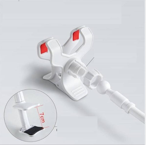 Mobile phone bracket lazy mobile phone bracket bedside spiral mobile phone clip lazy bracket multi-function